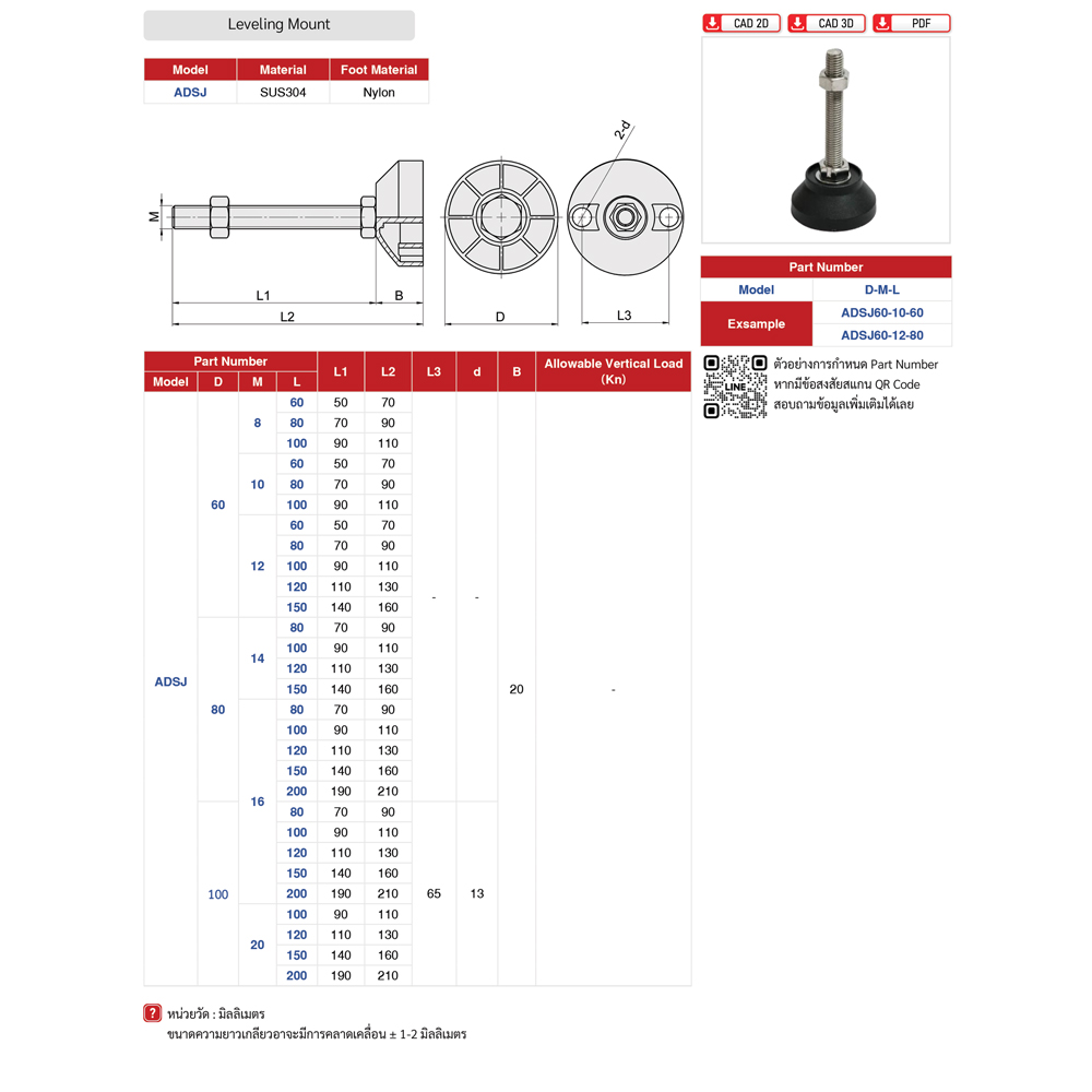 ขาปรับระดับ,adjustable,leveling feet,Leveling Mount,ขาปรับระดับสแตนเลส,ขาฉิ่ง,ขาปรับระดับเครื่องจักร,ขาฉิ่งสแตนเลส,ขาฉิ่งพลาสติก,ขาปรับระดับเล็ก,ขาปรับระดับพลาสติก