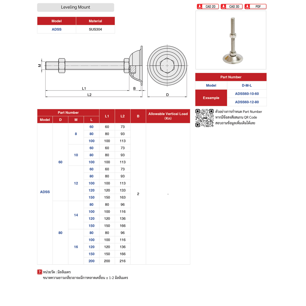ขาปรับระดับ,adjustable,leveling feet,Leveling Mount,ขาปรับระดับสแตนเลส,ขาฉิ่ง,ขาปรับระดับเครื่องจักร,ขาฉิ่งสแตนเลส,ขาฉิ่งพลาสติก,ขาปรับระดับเล็ก,ขาปรับระดับพลาสติก