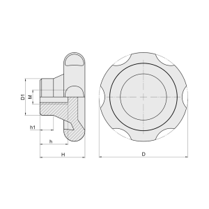 มือหมุนพลาสติกเล็ก_small-plastic-handwheel.3 มือหมุนพลาสติกเล็ก small-plastic-handwheel สำหรับเครื่องจักรและอุปกรณ์อุตสาหกรรม น้ำหนักเบา กระชับมือ