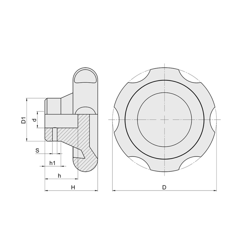 มือหมุนพลาสติกเล็ก_small-plastic-handwheel.4 มือหมุนพลาสติกเล็ก small-plastic-handwheel สำหรับเครื่องจักรและอุปกรณ์อุตสาหกรรม น้ำหนักเบา กระชับมือ