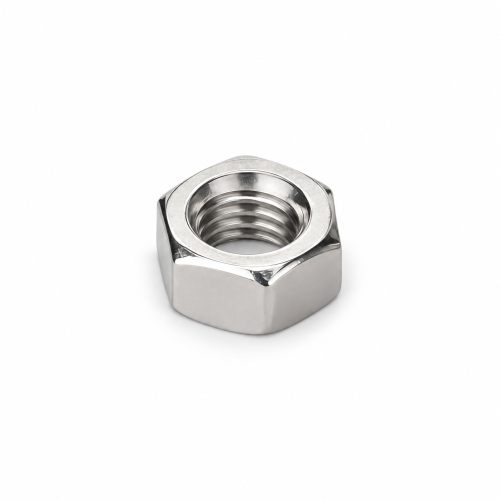 Stainless Steel Hex Nut 304 เกลียวมาตรฐาน DIN 934 ผิวเงาป้องกันสนิม