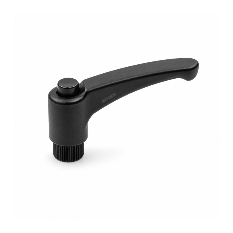 คันโยกล็อค-คันโยกปรับตำแหน่ง-adjustable-clamping-lever2 คันโยกล็อค ใช้ปรับและยึดตำแหน่งในเครื่องจักร
